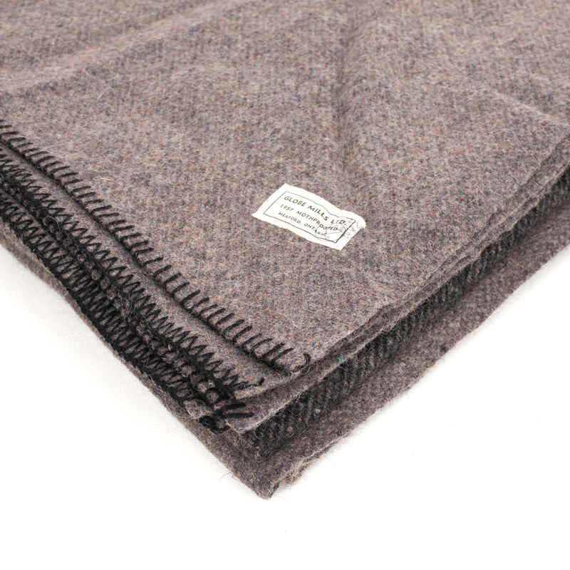 Canadian D.N.D. Issue Wool Blanket | 83 x 61, , large image number 4